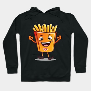 kawaii french fries T-Shirt cute potatofood Hoodie